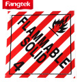 Hazardous dangerous goods stickers label for shipping mark